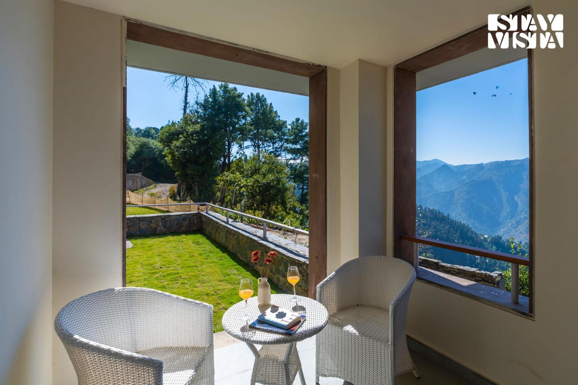 Stayvista At Orchards - Elysium Estate With Wifi, Bonfire Shimla Buitenkant foto